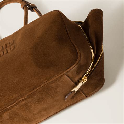 miu moie suede bag